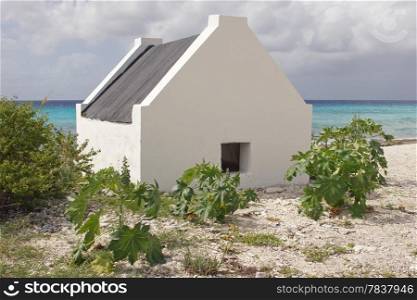 Historic slave huts, Bonaire, ABC Islands