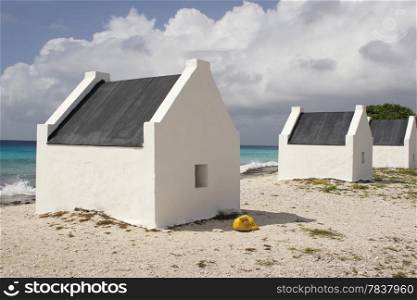 Historic slave huts, Bonaire, ABC Islands
