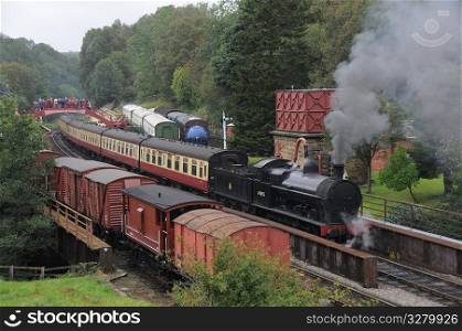 Historic steam train.