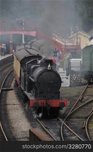 Historic steam train.