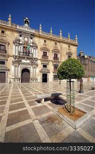 historical building in Granada, Spain
