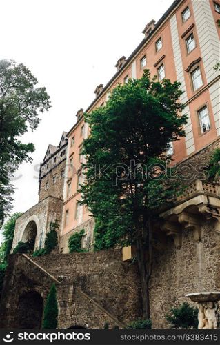 historical castle ksiaz in Swiebodzice Poland