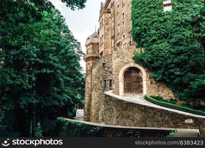 historical castle ksiaz in Swiebodzice Poland