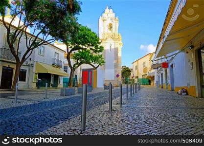 Historical church St. Antonio in Lagos the Algarve Portugal