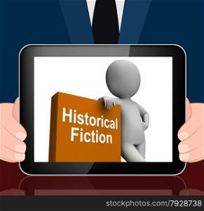 Historical Fiction Book And Character Displaying Books From History