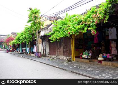 Hoi An Ancient Town in early morning sunshine, Quang Nam, Vietnam