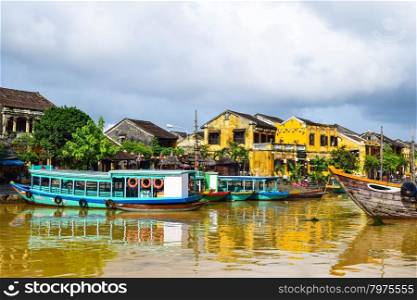 Hoi An city - highlight of any trip to Vietnam. Hio An old town is a UNESCO site. Vietnam