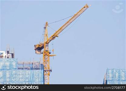 hoist and under construction Buildings