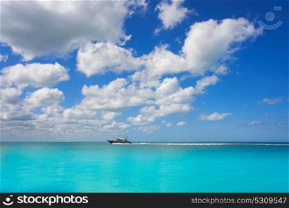 Holbox Island beach in Quintana Roo of Mexico