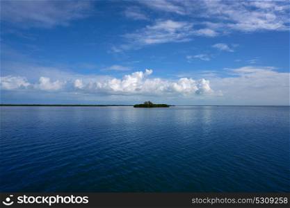 Holbox Yalahau also Conil lagoon in Quintana Roo Mexico