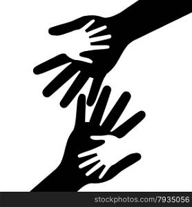 Holding Hands Meaning Multiracial Bonding And Togetherness