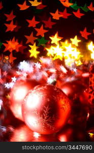 holiday gifts background warm stars