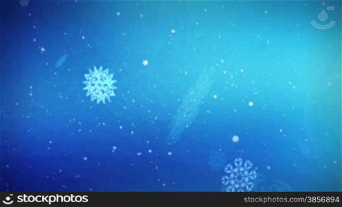Holiday Spirit Snowflakes HD Video Animation. Themes: seasons, winter, holidays, occassions, snow, backgrounds, festivities...