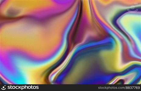 Holographic grainy texture illustration background