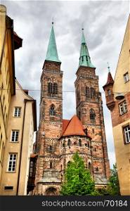 Holy Sebaldus Church in Nuremberg, Germany