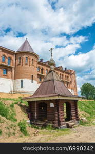 Holy source of St. Sergius of Radonezh, Anthony and Theodosius of the Caves, Solba, Pereslavl district, Yaroslavl region, Russia.