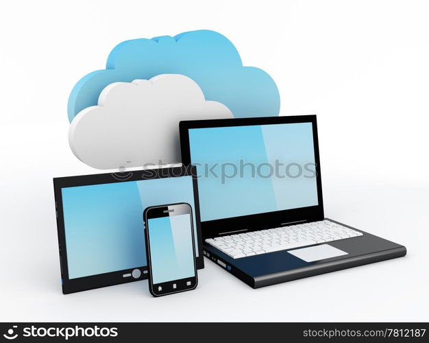 Home Electronic Devices connected to cloud server.Note: All Devices design and all screen interface graphics in this series are designed by the contributor him self.