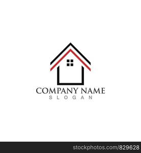 Home logo and symbol , Property and Construction Logo design