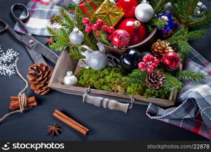 Homemade Christmas decorations