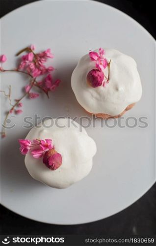 Homemade Rose Milk Cakes delicious dessert creative menu.. Homemade Rose Milk Cakes