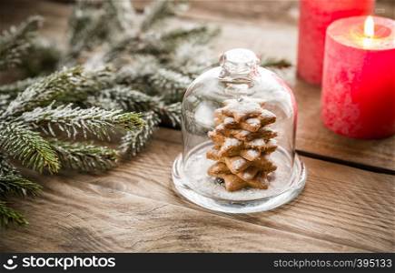 Homemade sweet Christmas tree