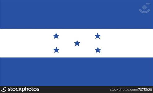 honduras Flag for Independence Day and infographic Vector illustration.
