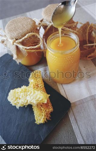 Honey and honeycombs