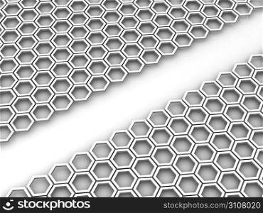 Honeycomb. Background. 3d