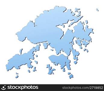 Hong Kong map