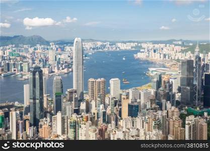 Hong Kong Skyline from Victoria Peak