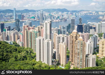 Hong Kong Skyline from Victoria Peak