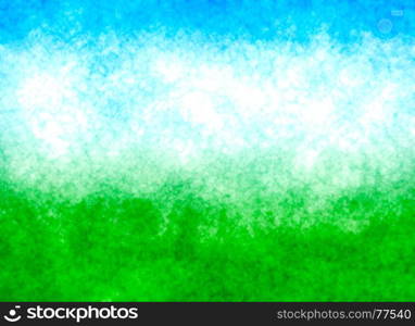 Horizontal abstract landscape bokeh background