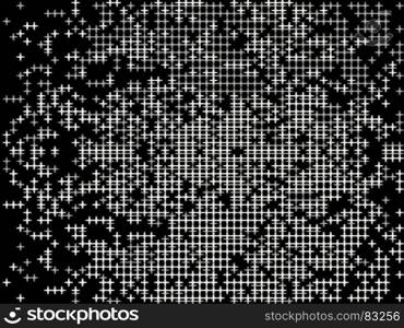 Horizontal black and white bokeh background. Horizontal black and white bokeh background