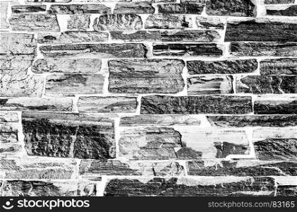 Horizontal black and white brick texture background hd. Horizontal black and white brick texture background