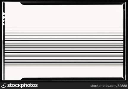 Horizontal black and white film scan lines illustration background. Horizontal black and white film scan lines illustration backgrou