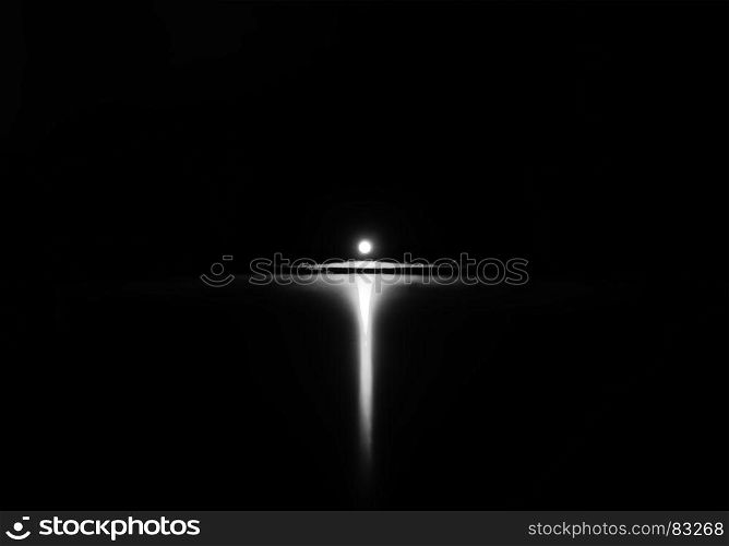Horizontal black and white glowing sun illustration background. Horizontal black and white glowing sun illustration background hd