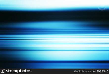 Horizontal blue sea motion blur illustration background