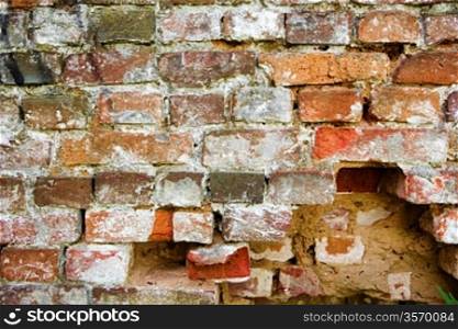 horizontal brick structure