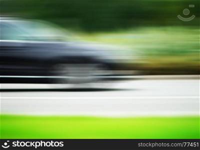 Horizontal car on road motion blur background. Horizontal car on road motion blur background hd