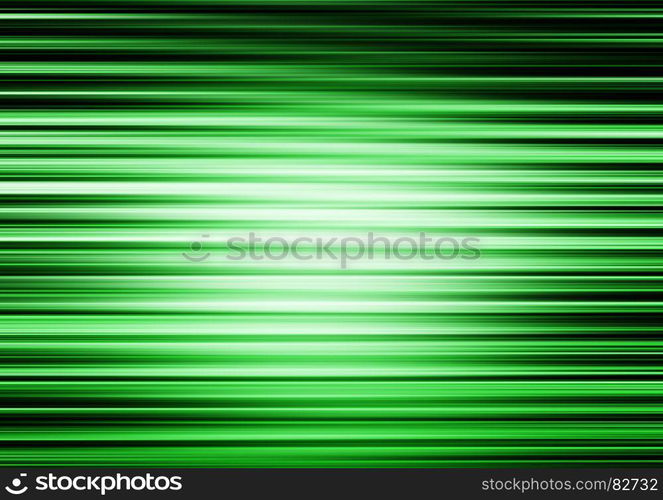 Horizontal green lines motion blur abstract illustration backgro. Horizontal green lines motion blur abstract illustration background