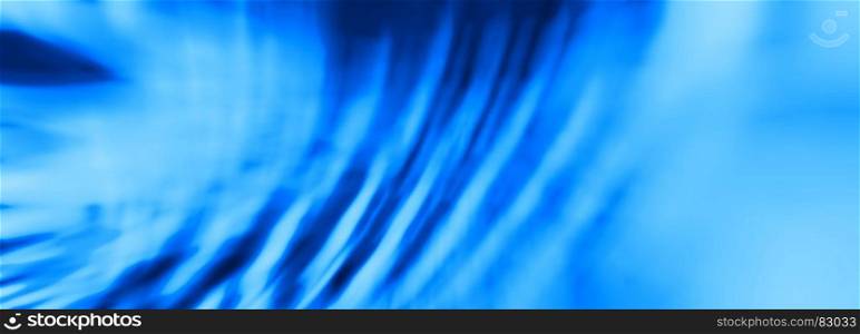 Horizontal light blue silk abstraction