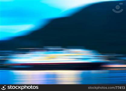 Horizontal motion blur moving ship background. Horizontal motion blur moving ship background hd