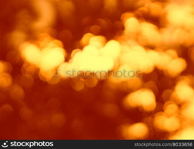 Horizontal orange pale bokeh design background backdrop