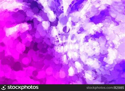 Horizontal pink and purple blots on canvas illustration background. Horizontal pink and purple blots on canvas illustration