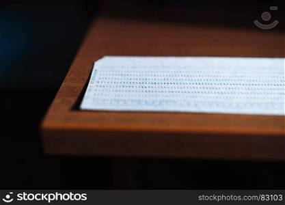 Horizontal punched card bokeh background hd. Horizontal punched card bokeh background