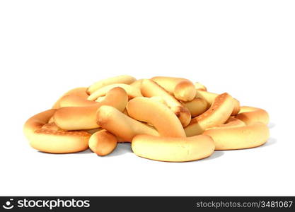 hot Cookies isolated on a white background