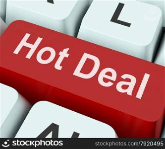 Hot Deal Key On Keyboard Meaning Great Offers Or Offer&#xA;