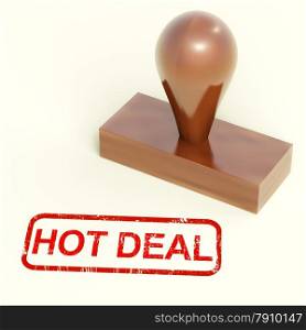 Hot Deal Stamp Shows Special Discounts. Hot Deal Stamp Shows Special Big Discounts