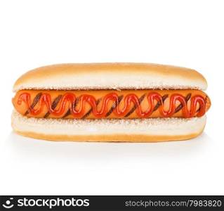 Hot dog isolated