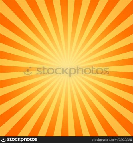 hot sun. large yellow and orange image of the hot summer sun beating down